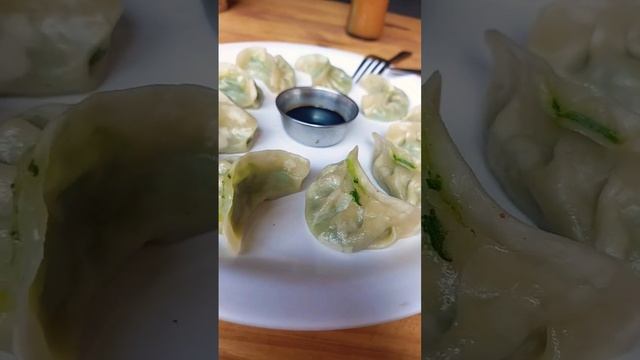 Момо со шпинатов и с сыром очень вкустно☺️