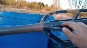 Самодельное мотор-весло.