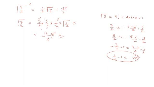 Negative and fraction gamma function смотреть онлайн