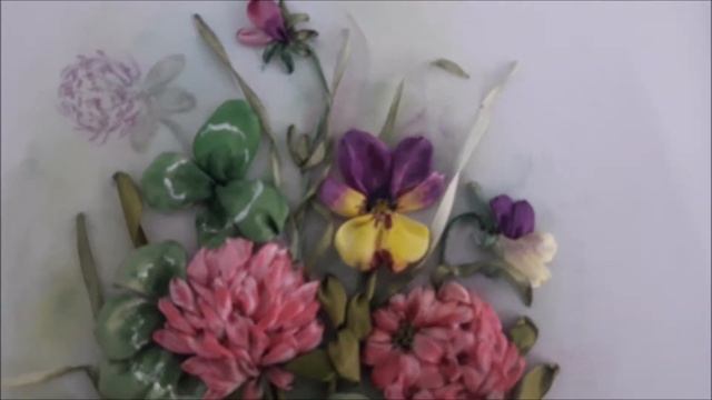 Презентация мастер класса Как вышить букет клевера смотреть онлайн