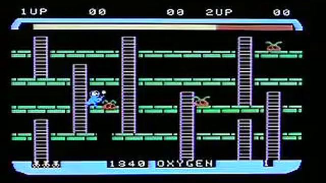 Space Panic on Colecovision. Gameplay & Commentary смотреть онлайн