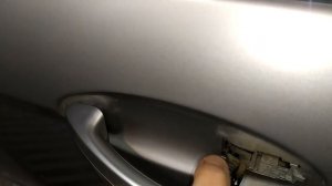 FORD FIESTA. Снятие - установка дверной наружной ручки.