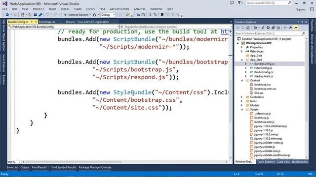 Web development with Visual Studio 2013 using Bootstrap смотреть онлайн