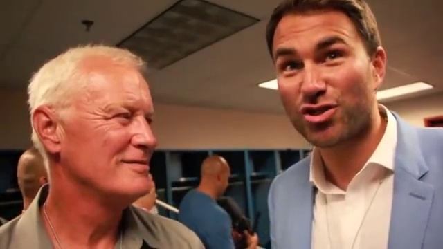 EDDIE HEARN & BARRY HEARN REACT TO A SPECIAL NIGHT FOR BRITISH BOXING - KELL BROOK WINS WORLD TITLE смотреть онлайн