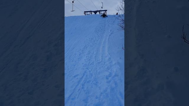 На горнолыжном склоне в парке Волен смотреть онлайн