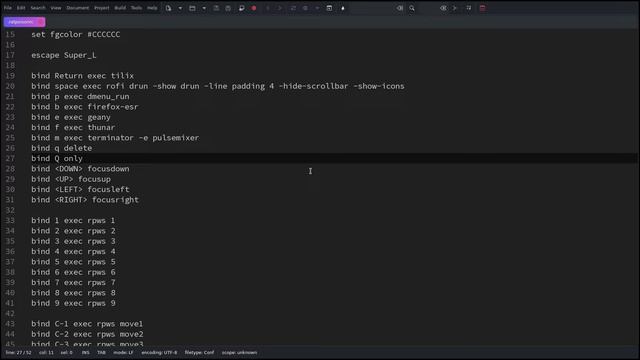 Part 4 - Ratpoison - See what's (not) floating on Debian Stable смотреть онлайн