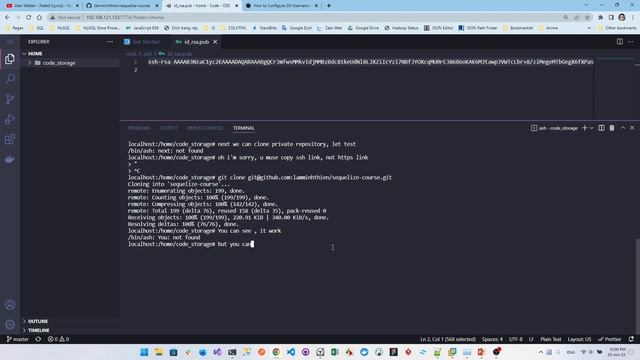 Github Config (SSH Key, Username, Email) смотреть онлайн