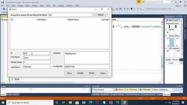 Part 4 How To Update and Delete Data In MySQL Workbench DataBase Using Visual Basic .Net смотреть онлайн