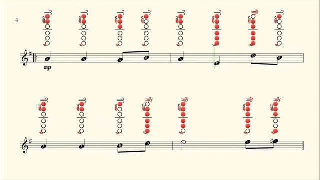 How to play Jupiter on Flute | Sheet Music with Tab смотреть онлайн