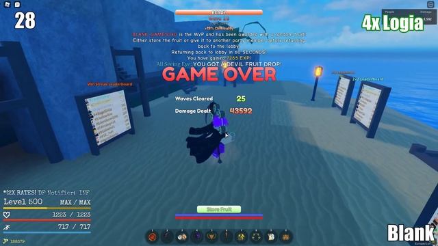 [GPO] 25 dungeons 2x Logia vs 25 dungeons 4x Logia смотреть онлайн