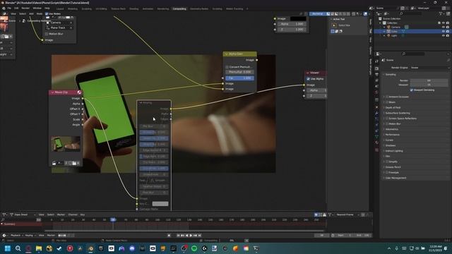 Replace ANY Screen Using VFX in Blender смотреть онлайн