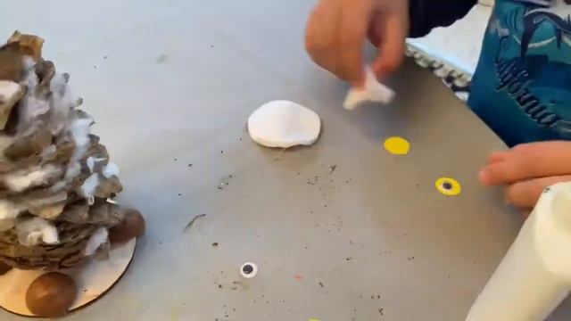 Как из ШИШКИ сделать СОВУ? смотреть онлайн