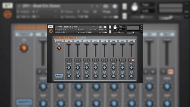 Drum Machine Pattern - 110 bpm - 4/4 - Urban Hip Hop смотреть онлайн