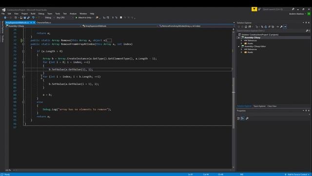 Extending the Array Class (Unity C#) смотреть онлайн