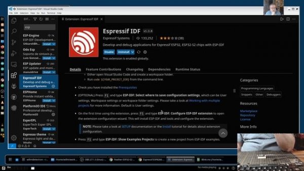 Seting up Visual Studio Code to do ESP32/ESP8266