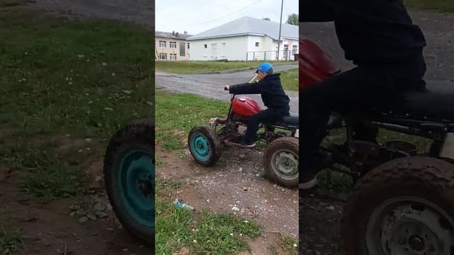 новый квадроцикл,с двигателем от мотоблока,своими руками смотреть онлайн