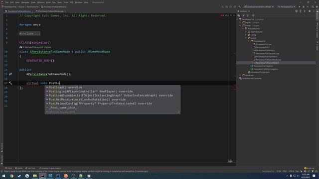 Unreal Engine C++ Persistence #3: "Create Unreal Engine Project" смотреть онлайн