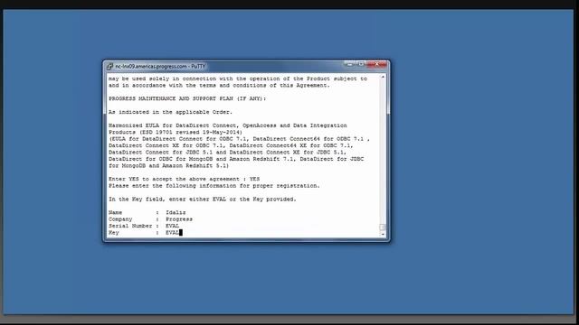DataDirect Connect for ODBC (Linux/Unix) Installation Tutorial смотреть онлайн