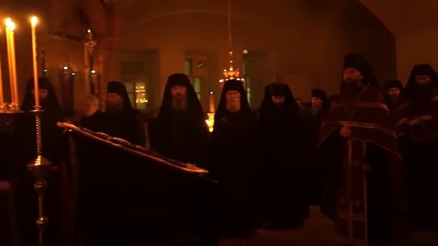 чин поклонения Кресту (Валаамский монастырь) смотреть онлайн