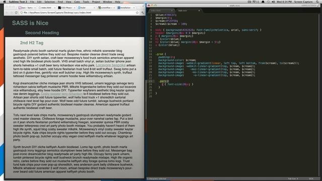 Sass Tutorials #3 - Nesting Your Sass смотреть онлайн