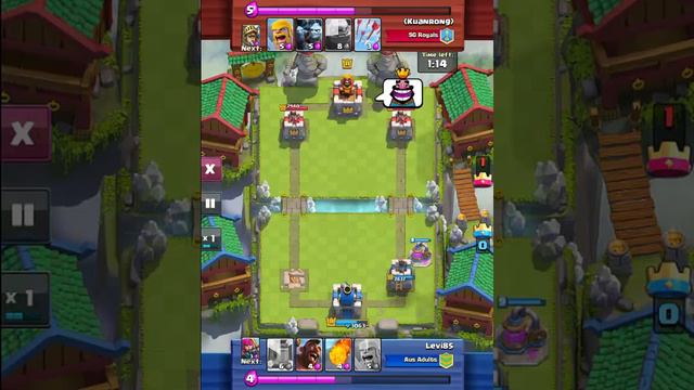 Clash Royale - Funny 3 Crowns Draw on High Ranking смотреть онлайн