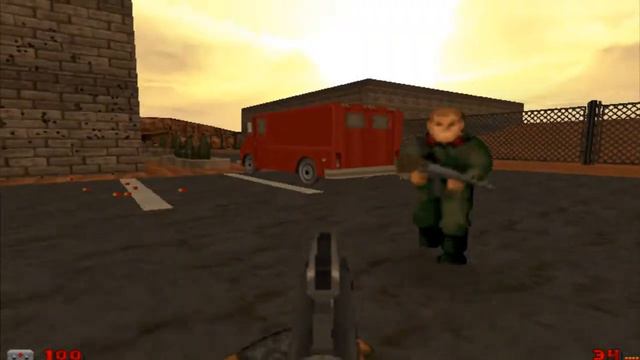 Pancor Jackhammer shotgun in DOOM II смотреть онлайн