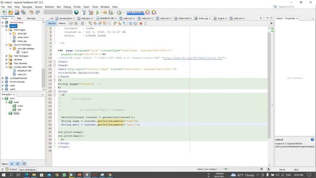 How to use Servlet Context смотреть онлайн