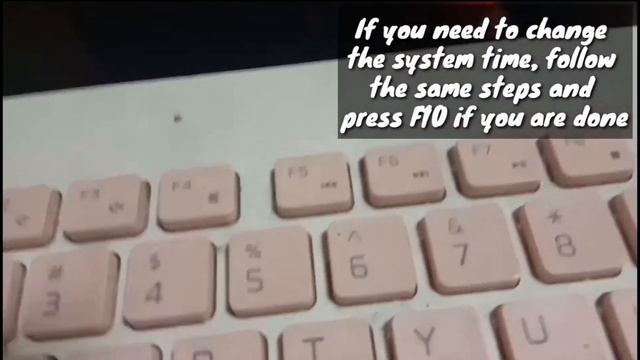 Changing System Time and Date on BIOS Setup смотреть онлайн