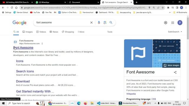 How to Add Icons on webpage/HTML-CSS icons/font Awosme icons/Using of CDN and Its class смотреть онлайн