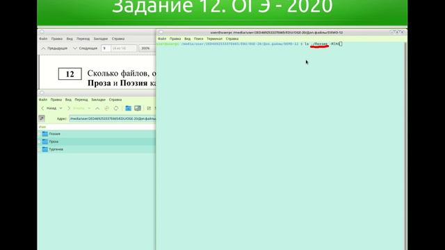 Решения демонстрационного варианта ОГЭ 2020 года по информатике. Задание 12 смотреть онлайн