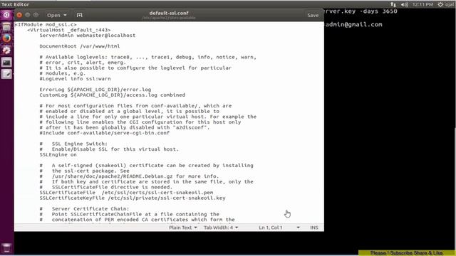 Setting up Apache Server with SSL Support in Linux смотреть онлайн