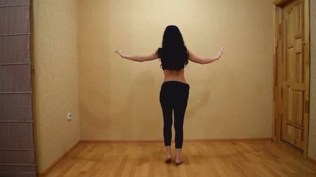 Качалка №2 (увеличиваем скорость и резкость). Урок восточного танца. Арабский танец. смотреть онлайн