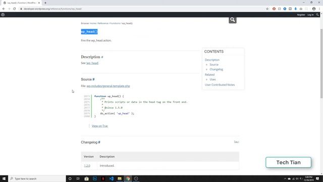 What Is Wp Head | Wordpress Theme Development Part 29 | Tech Tian смотреть онлайн