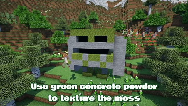 Build Tutorial | Minecraft Legends Mossy Golem