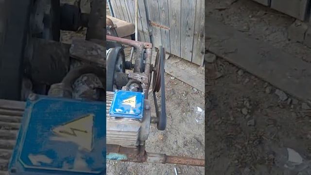 Мотоблок.Саморобна бітономішалка смотреть онлайн