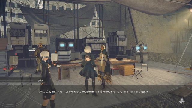 NieR: Automata. #3. Земля. Лагерь сопротивления смотреть онлайн