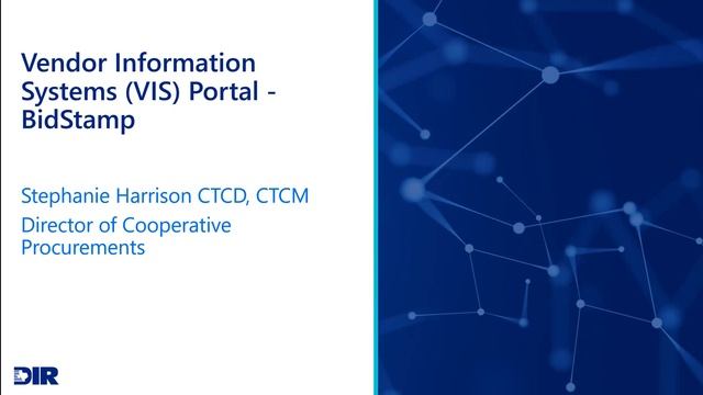 Software (COTS) and Related Services Vendor Pre-Solicitation Conference смотреть онлайн
