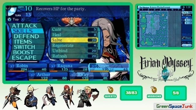 Etrian Odyssey Untold: The Millennium Girl [41] - Queen Ant - BOSS смотреть онлайн