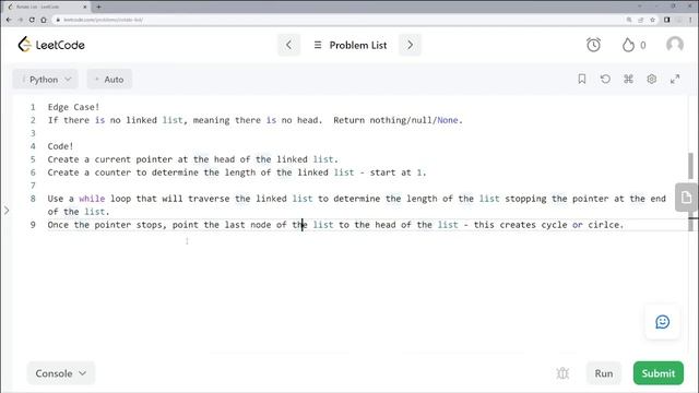 61. Rotate List - Java LeetCode Solution смотреть онлайн