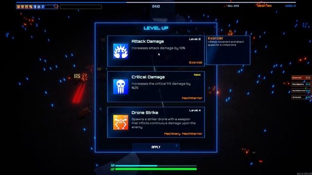 Survivors of the Dawn - Alien Hunter (Roguelike Bullet Hell) смотреть онлайн