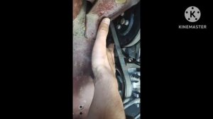 Kia spectra засвистел ремень генератора/Гура после замены ремня ГРМ