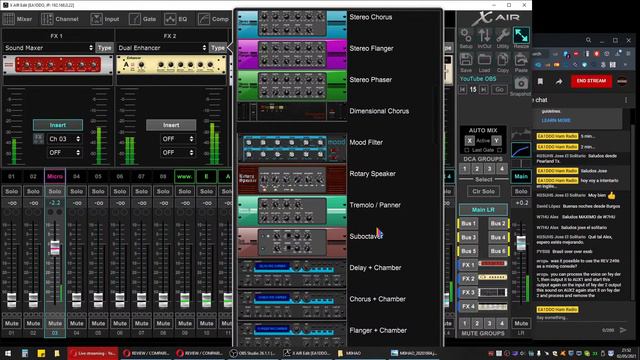 ESSB With Behringer X-Air System XR12/XR18
