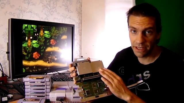 Ремонт SNES - Артефакты