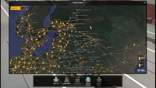 ETS2 1.37 Beta - Map combo number 1 смотреть онлайн