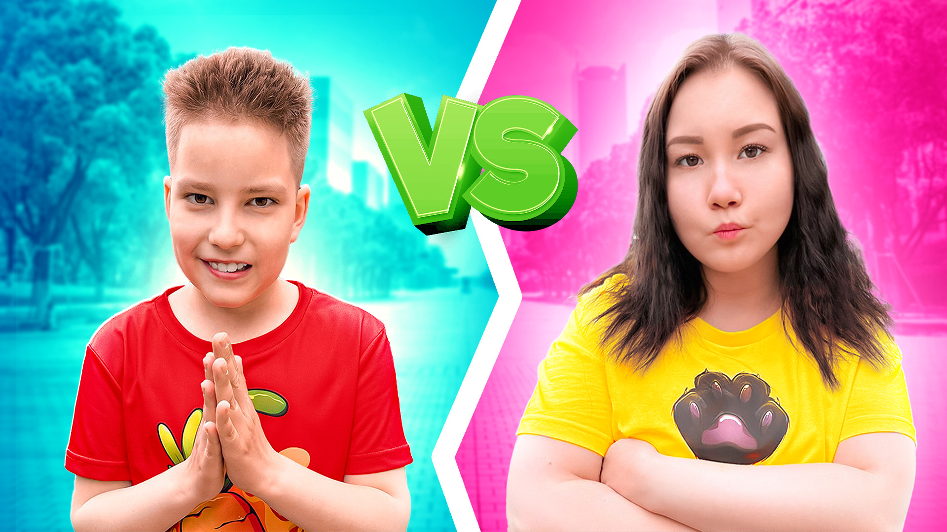 Младший Брат VS Старшая Сестра! // Луномосик смотреть онлайн