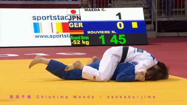 Top Sankaku-Jime Specialists in Womens Judo Triangle Choke