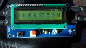 CW декодер из Китая в работе