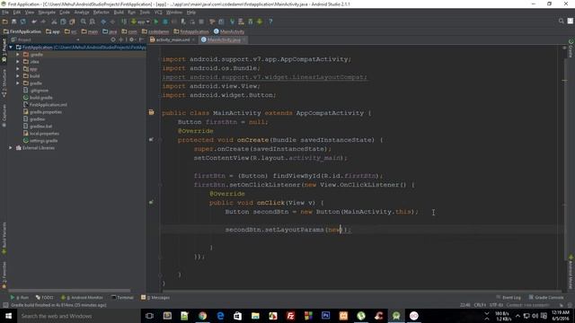 Android App Development Tutorial 17: Dynamically Adding Views/Widgets смотреть онлайн