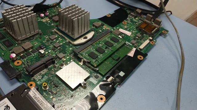 Контрольный запуск материнской платы Asus N56VV up to i5 GT750M 4Gb по заказу 18222 смотреть онлайн