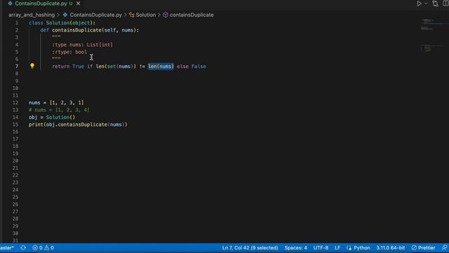 Contains Duplicate - Leetcode 217 - HashMap - Python | Leetcode Bangla смотреть онлайн